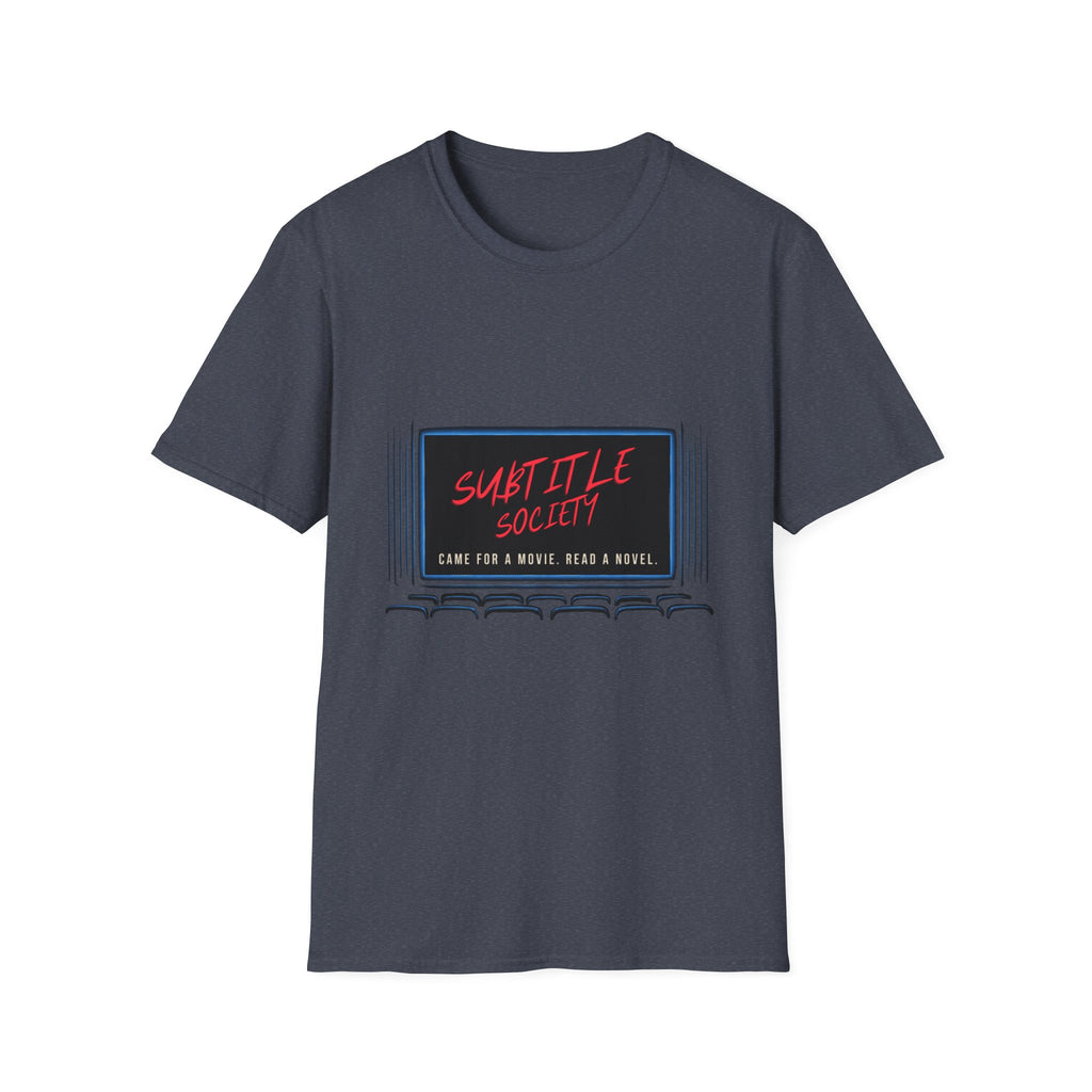 Subtitle Society Read A Novel T-Shirt