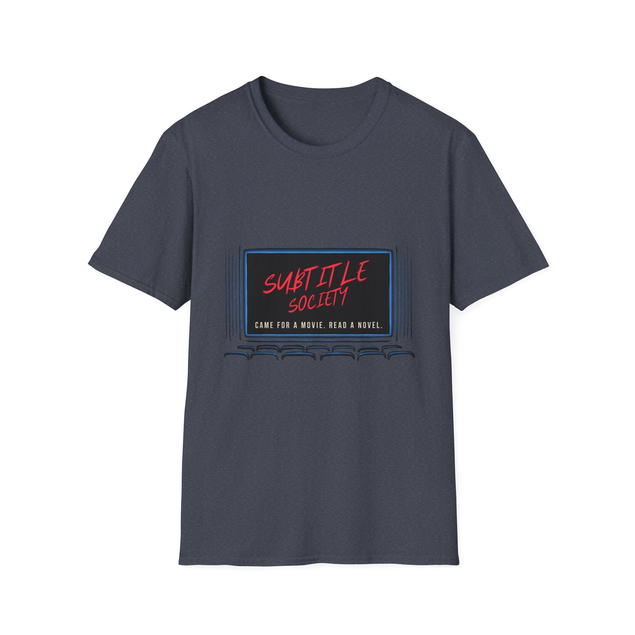 Subtitle Society Read A Novel T-Shirt