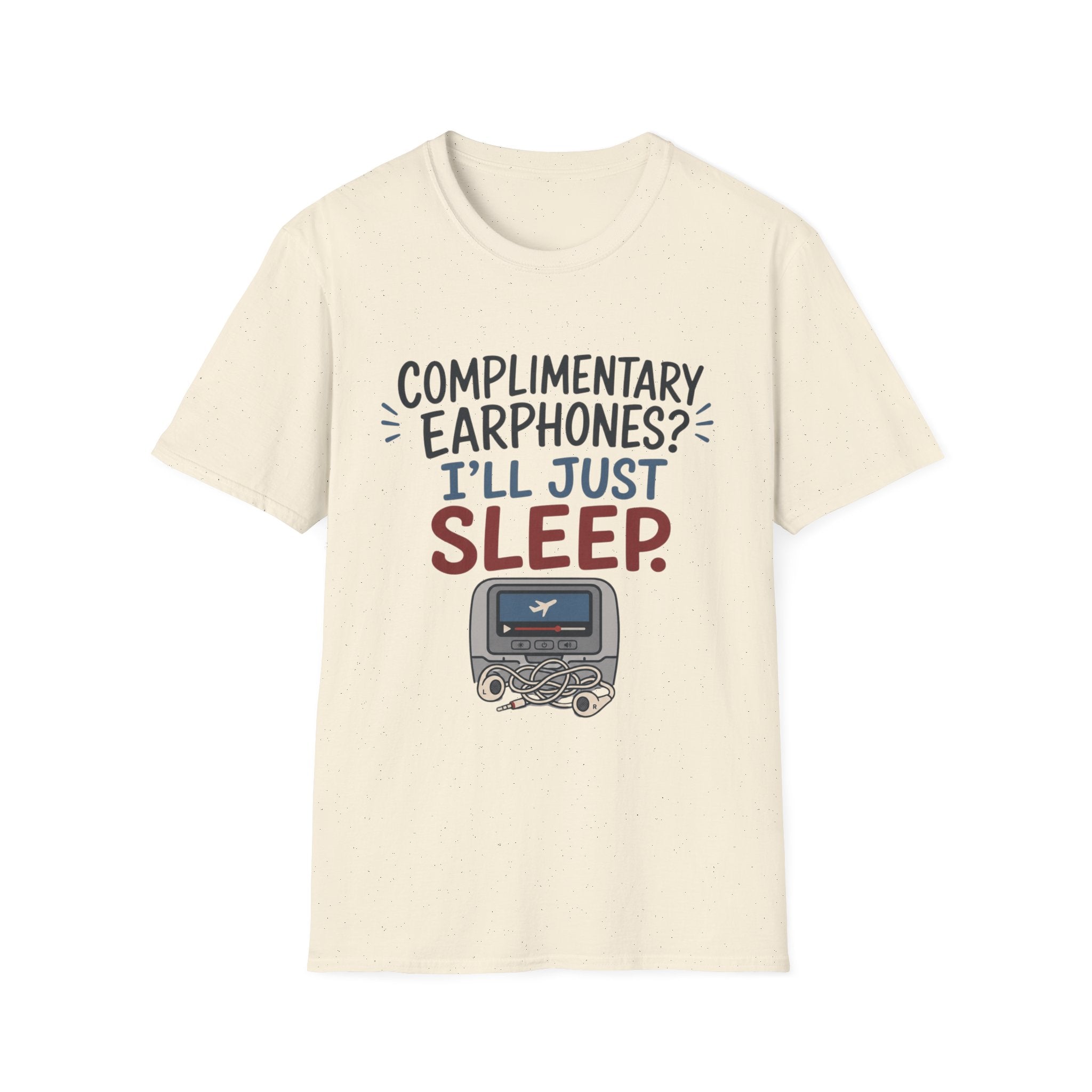 Complimentary Earphones I'll Sleep T-Shirt