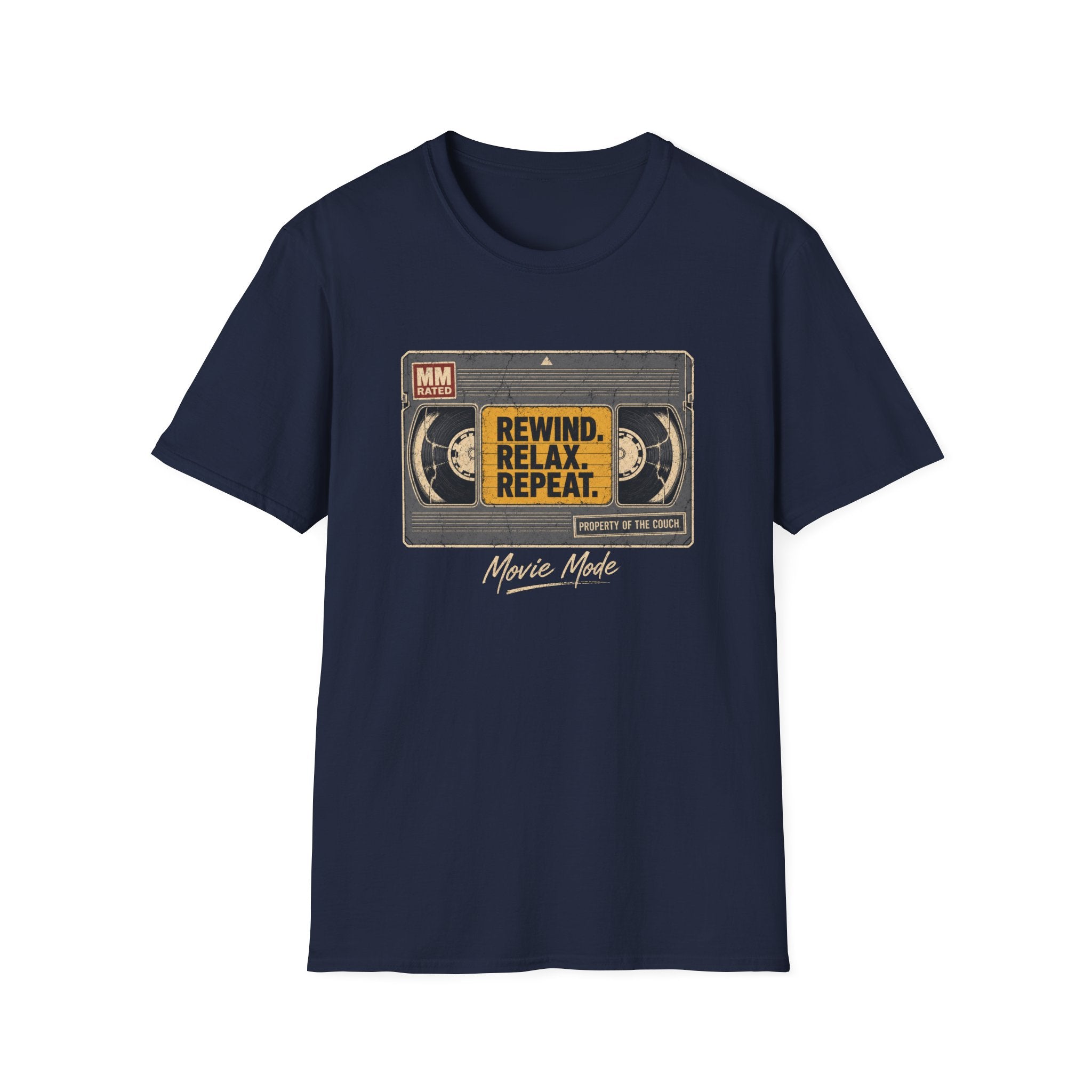 Rewind Relax Repeat Movie Mode T-Shirt