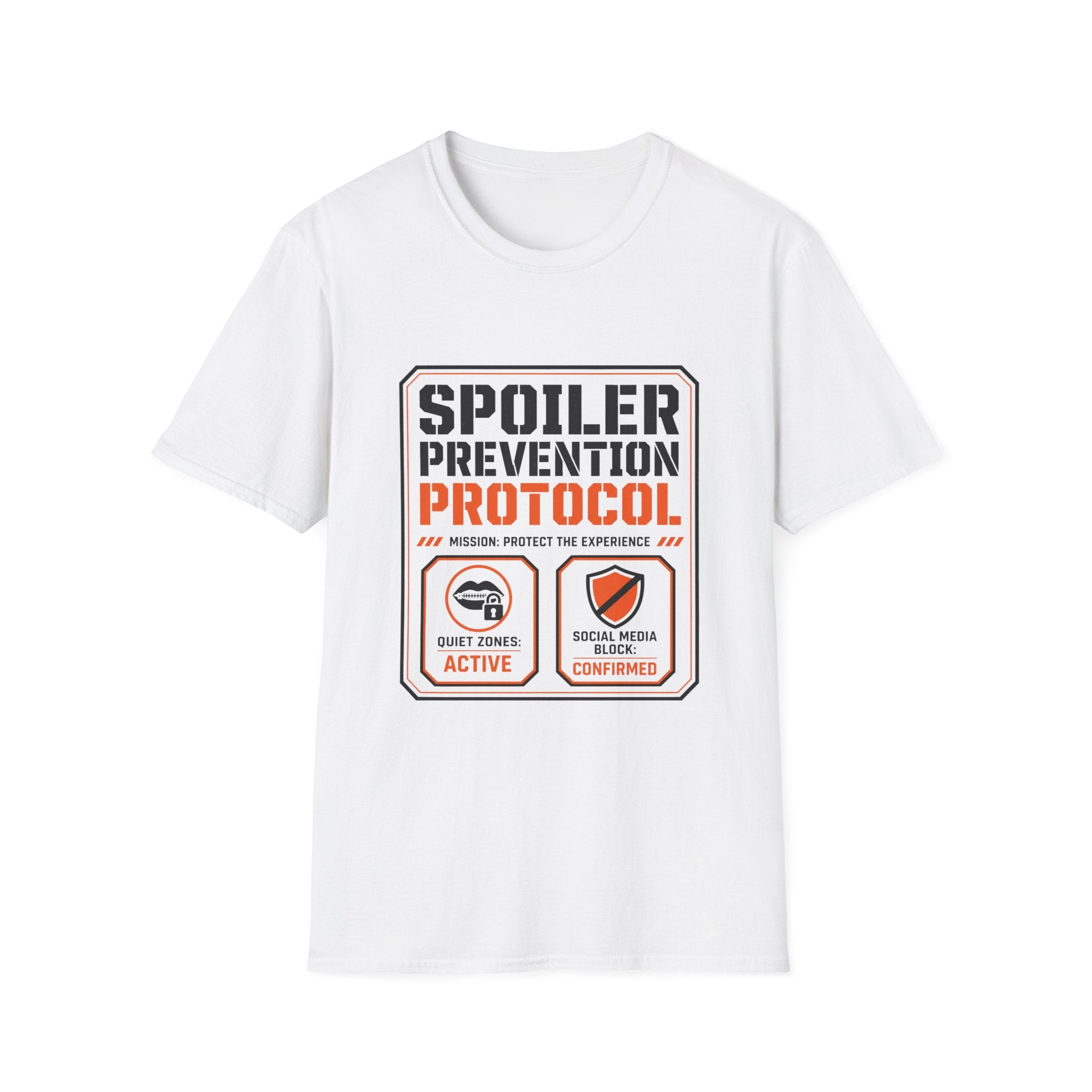 Spoiler Prevention Protocol T-Shirt