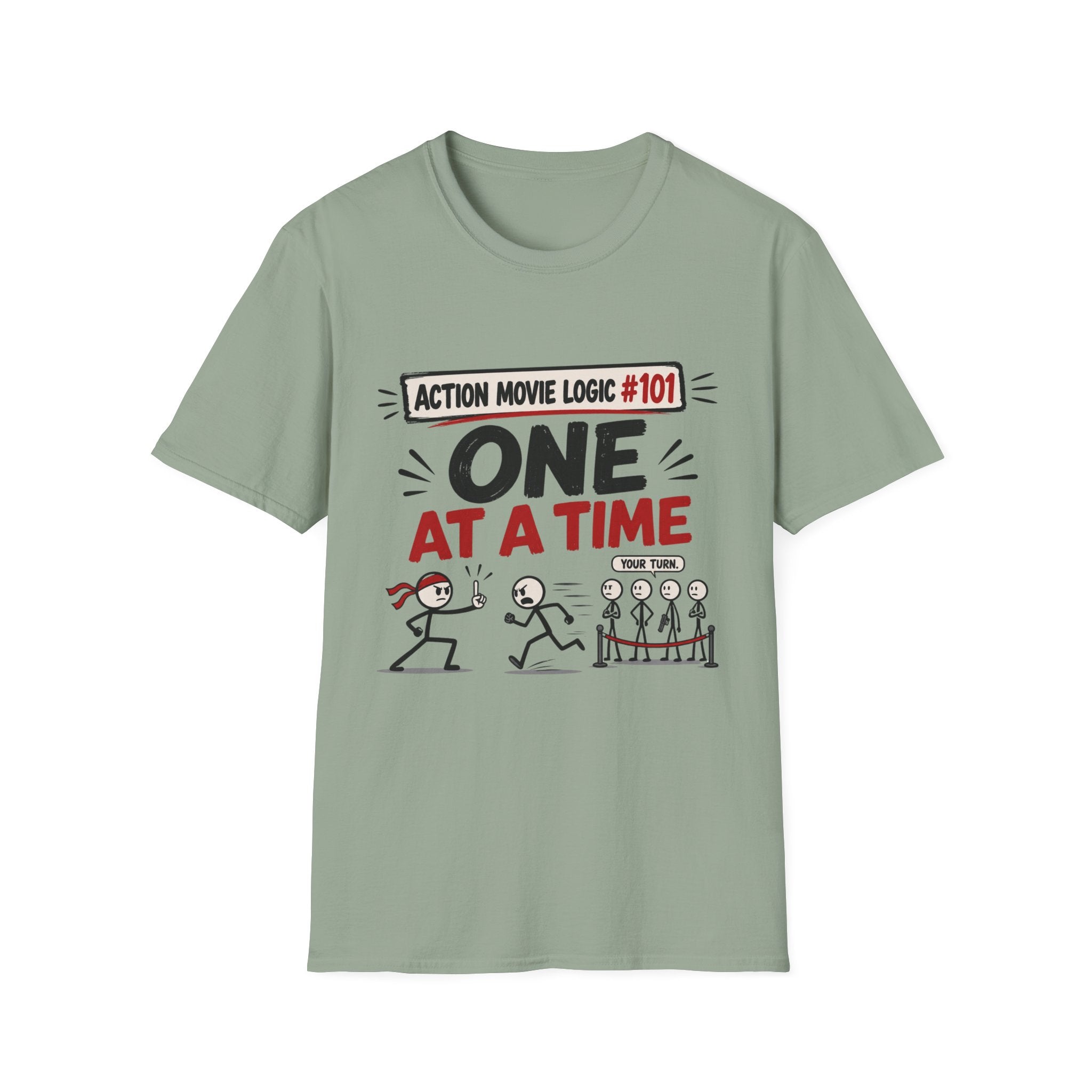 One At A Time Hero T-Shirt