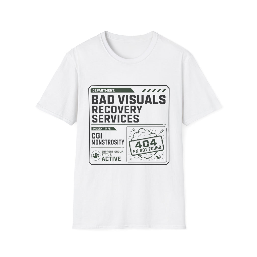Bad Visuals Recovery Services T-Shirt