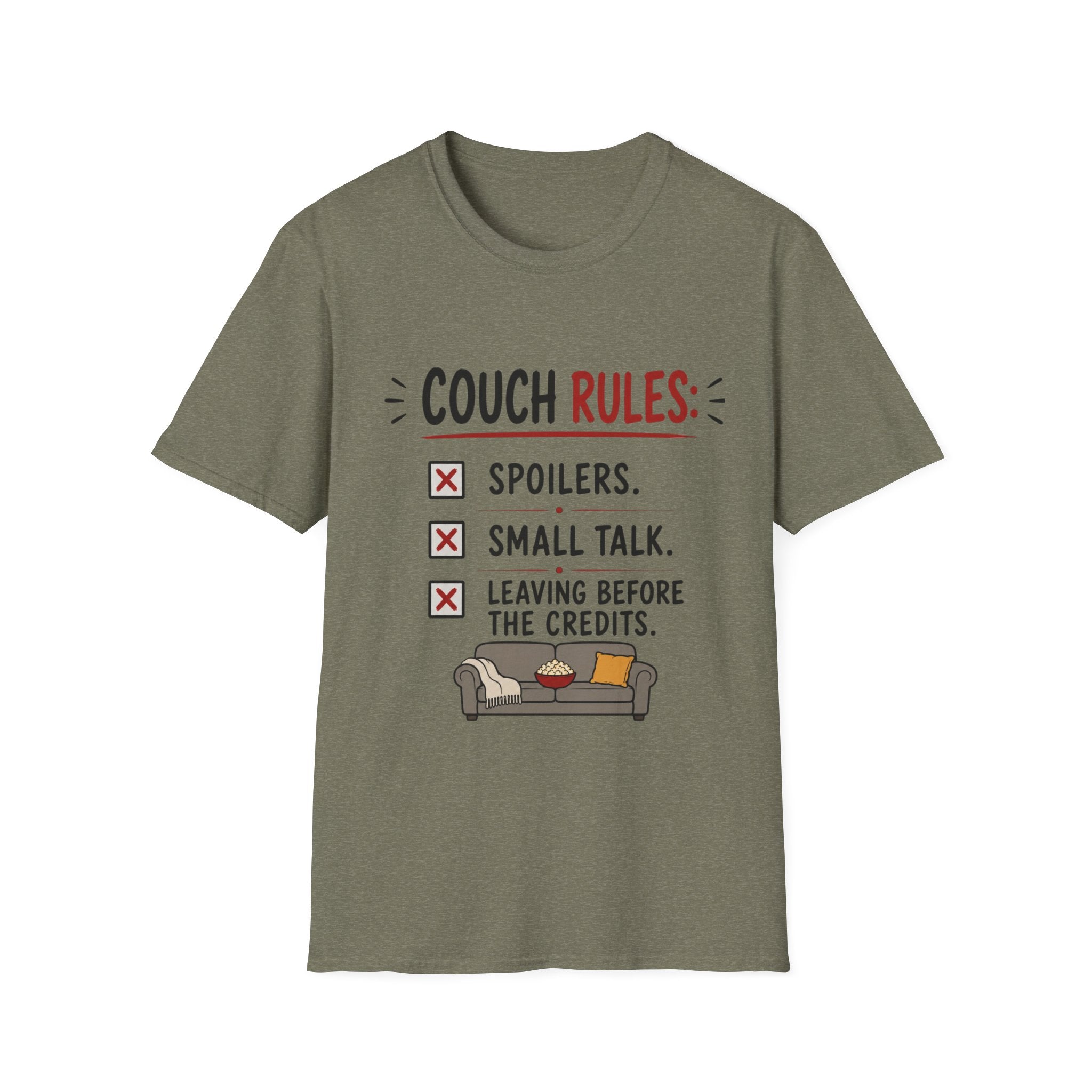 Couch Rules T-Shirt
