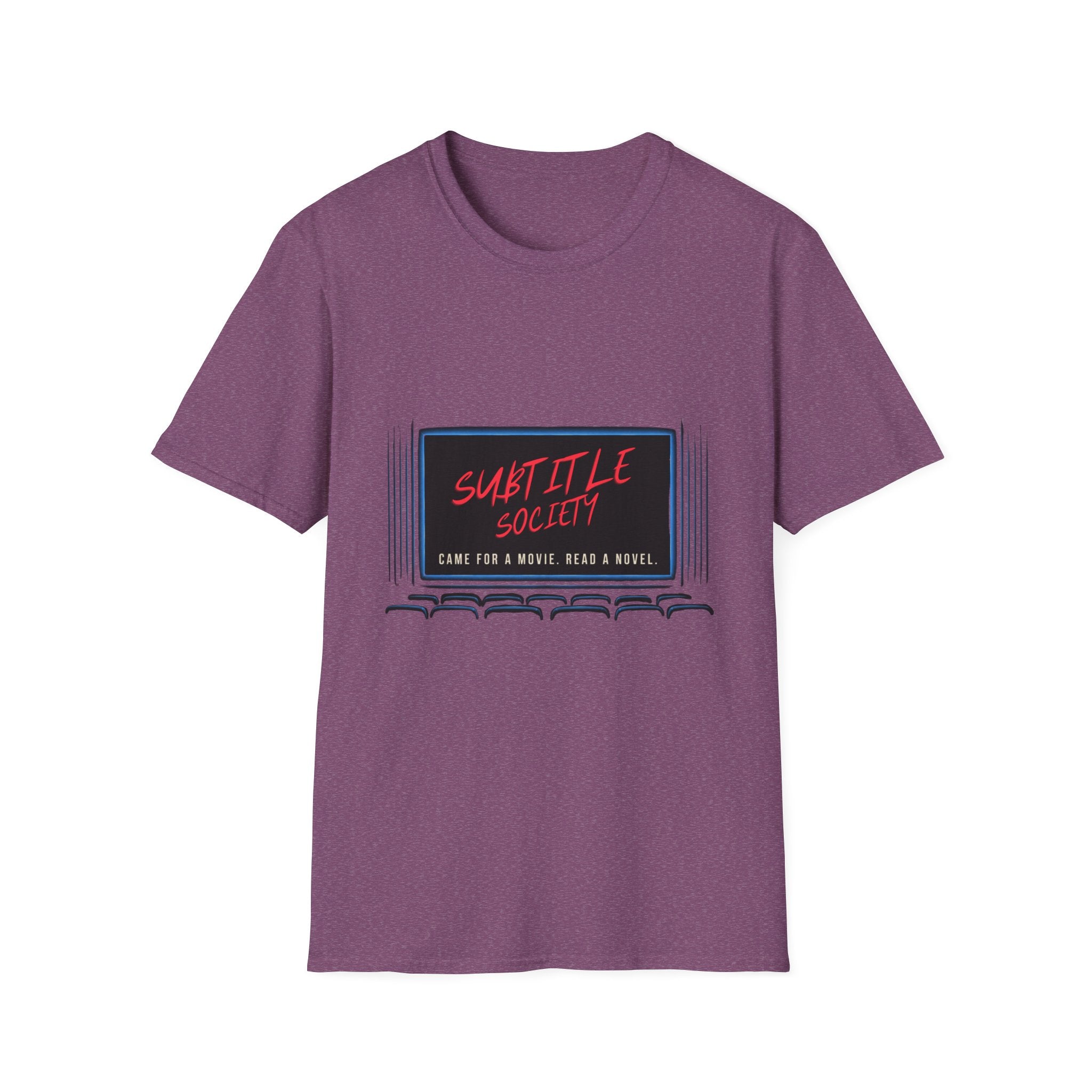 Subtitle Society Read A Novel T-Shirt