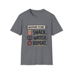 Weekend Plans Snack Watch Repeat T-Shirt