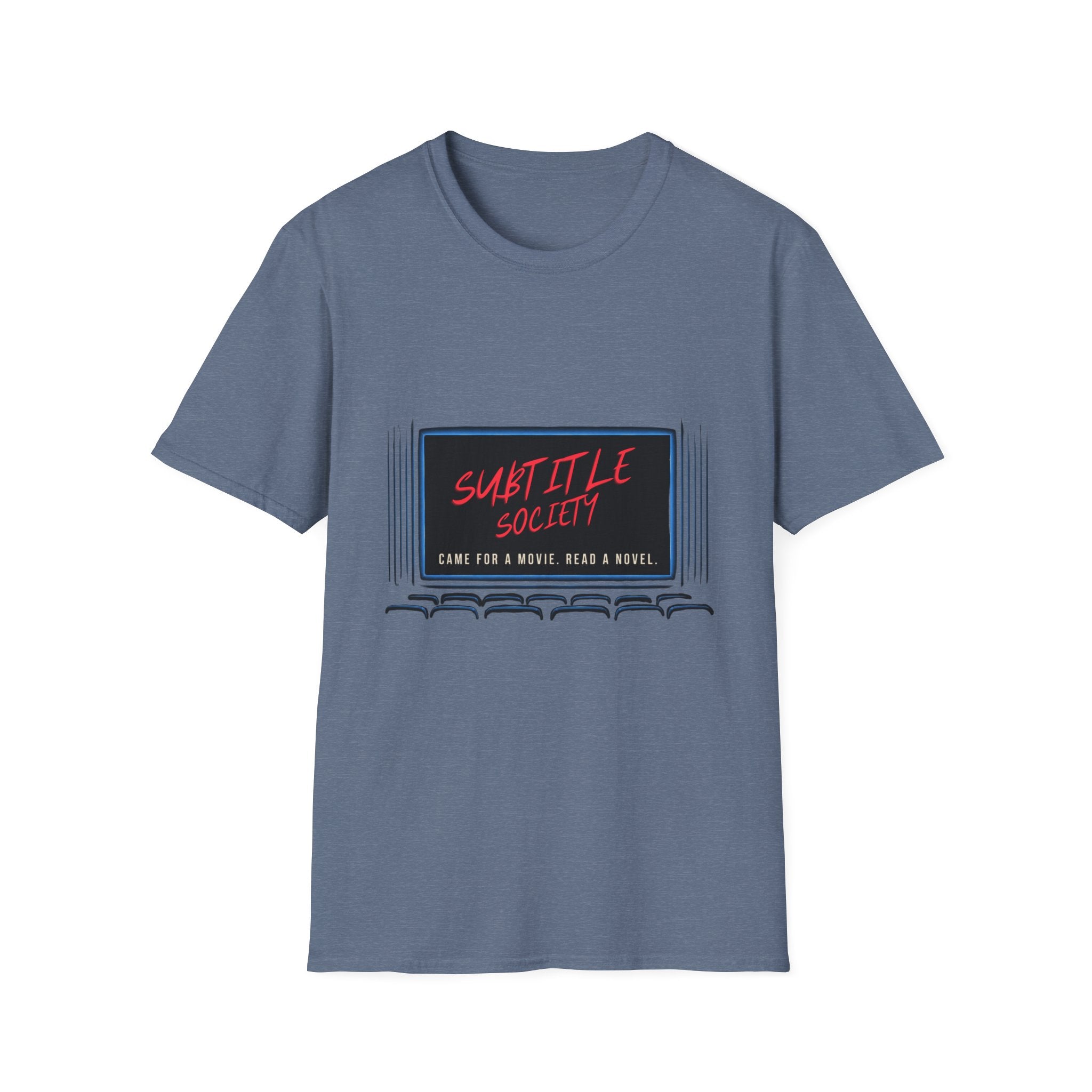 Subtitle Society Read A Novel T-Shirt