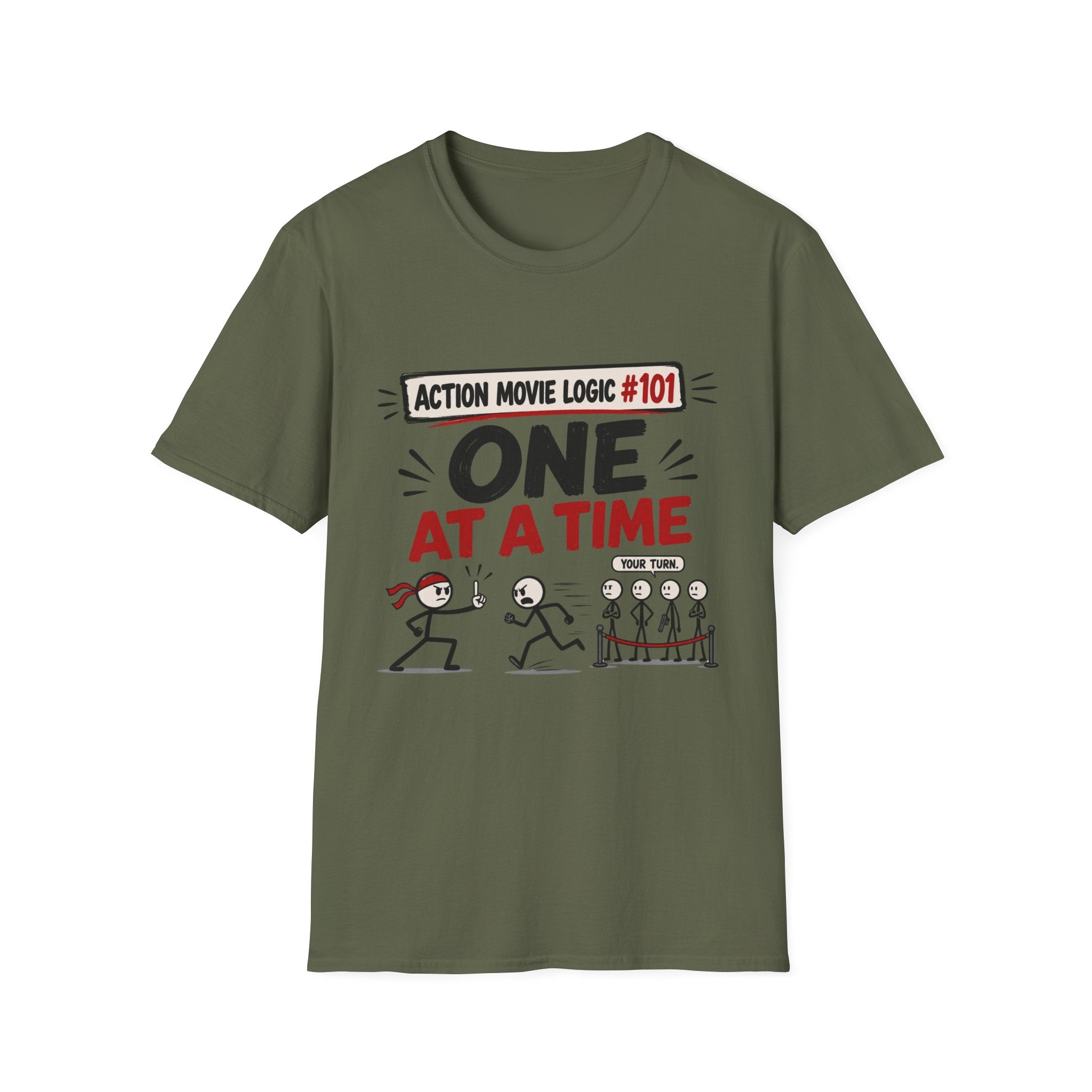One At A Time Hero T-Shirt