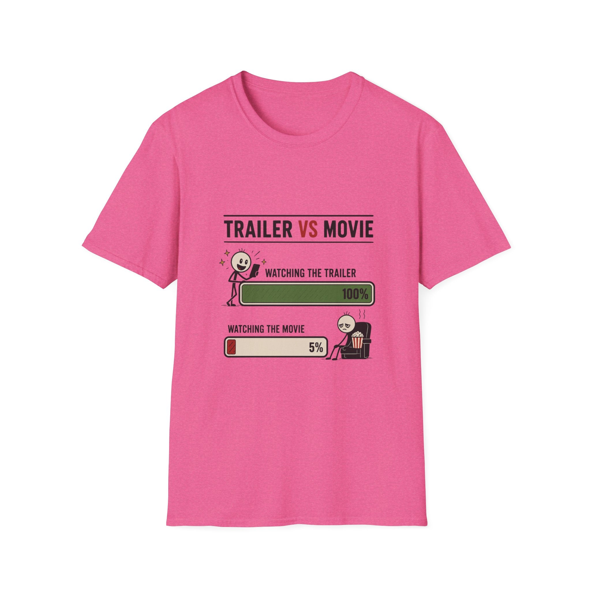 Trailer Vs Movie T-Shirt