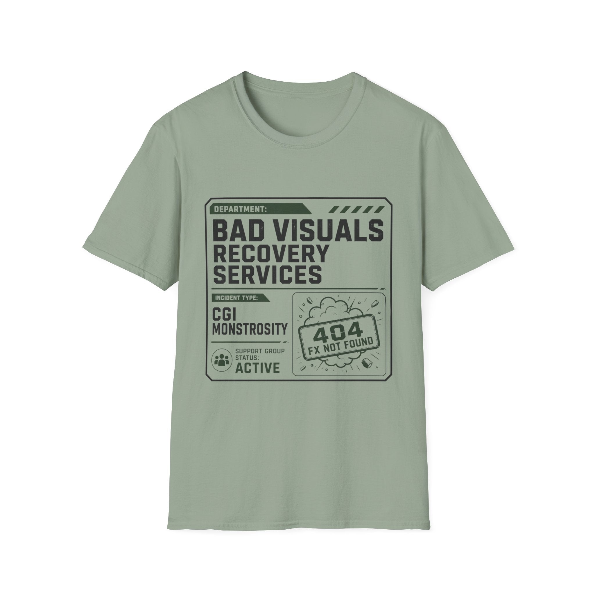 Bad Visuals Recovery Services T-Shirt