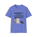 Nominated Films Unfinished Watchlist T-Shirt