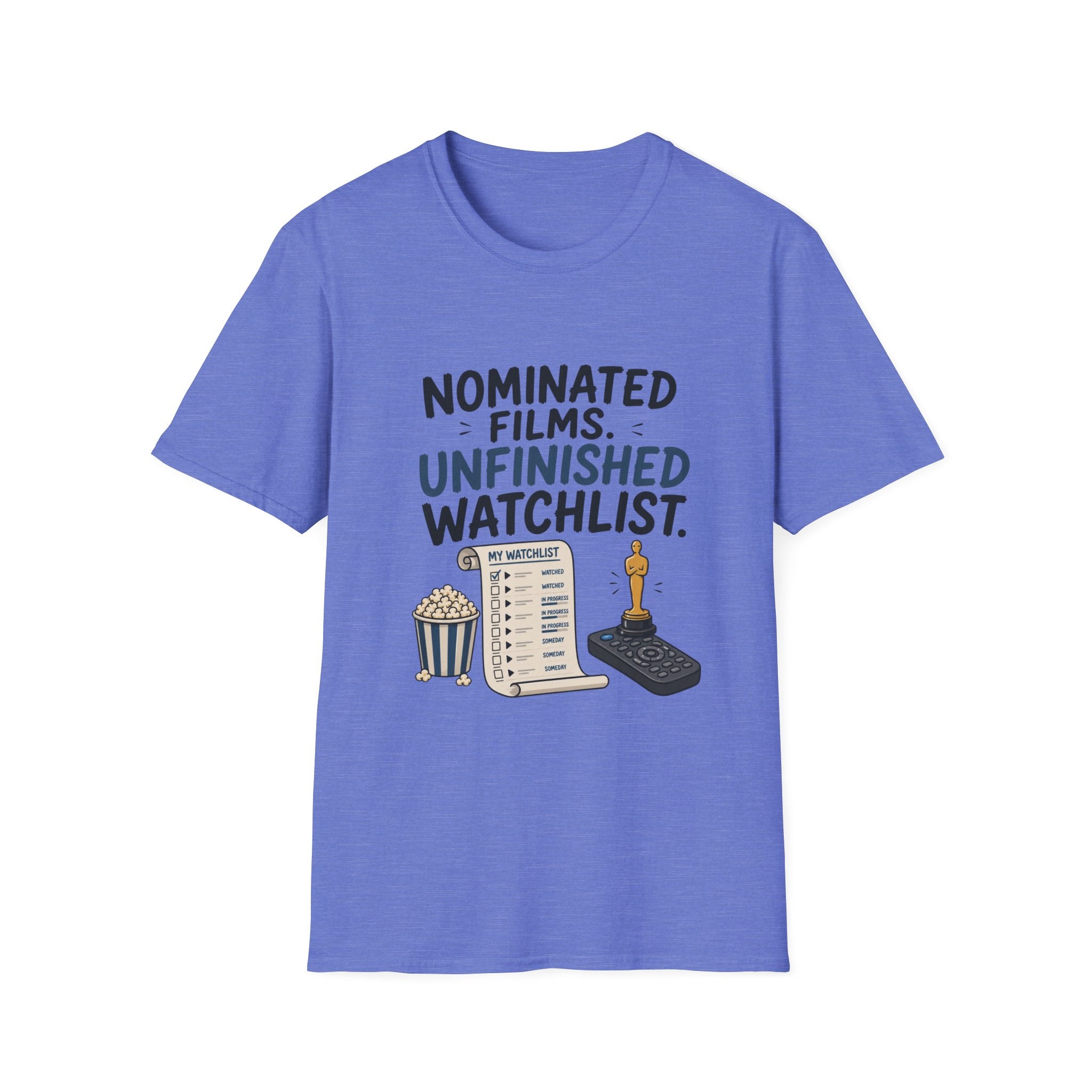 Nominated Films Unfinished Watchlist T-Shirt