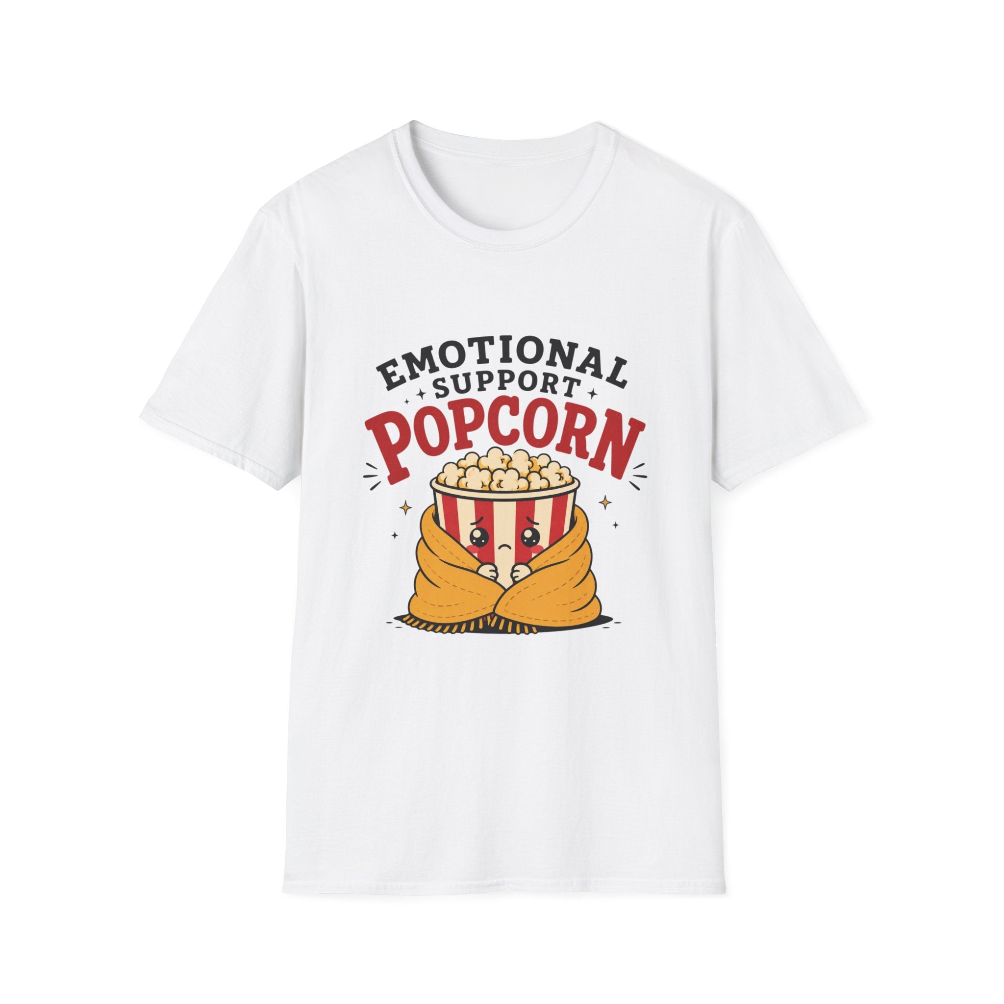 Emotional Support Popcorn T-Shirt
