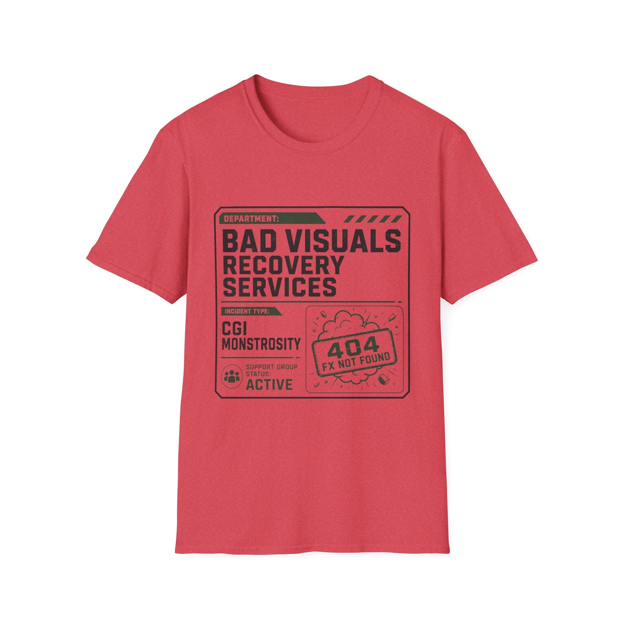 Bad Visuals Recovery Services T-Shirt