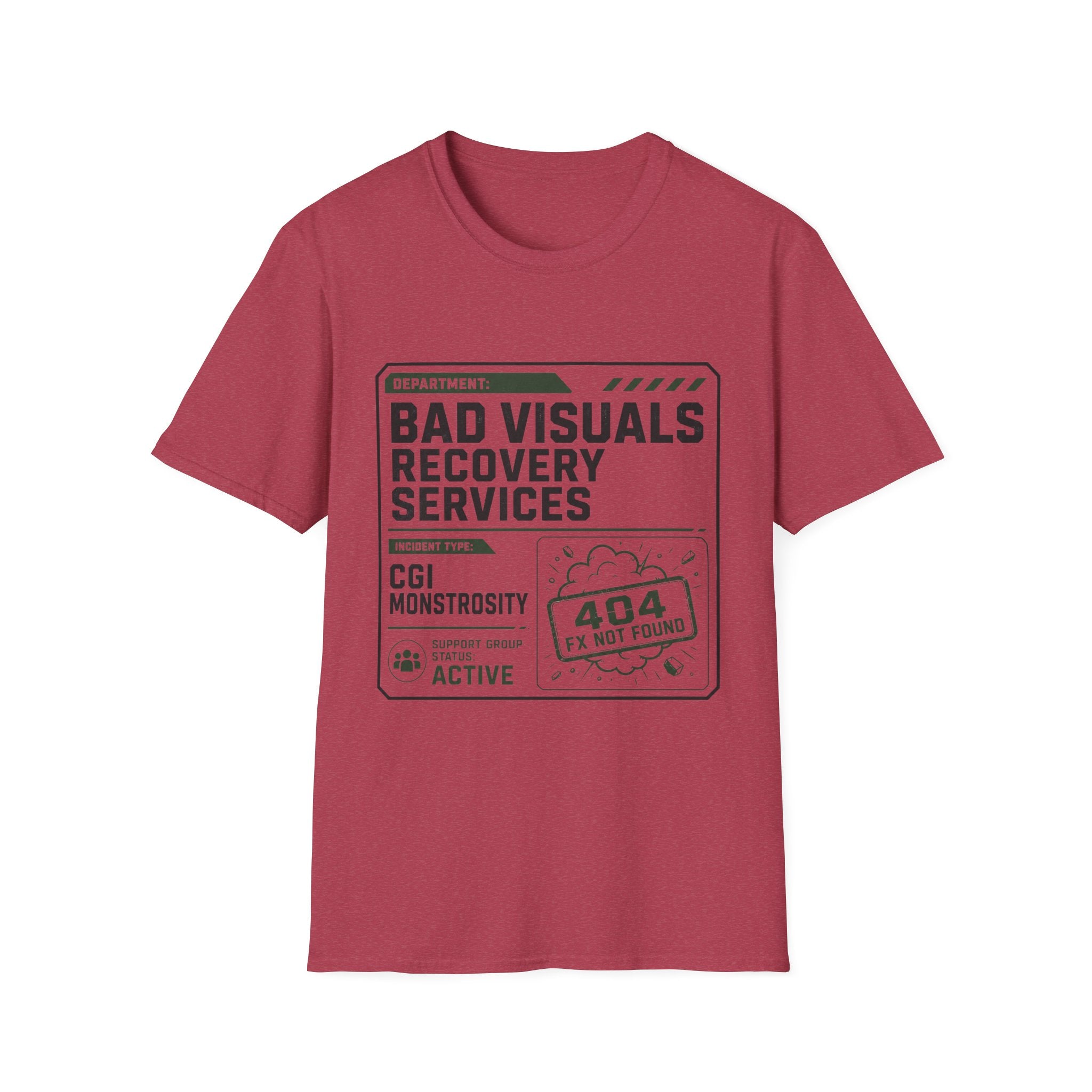 Bad Visuals Recovery Services T-Shirt