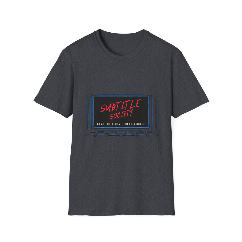 Subtitle Society Read A Novel T-Shirt