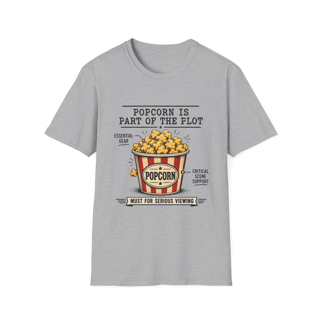 Popcorn Is Part Of Plot T-Shirt
