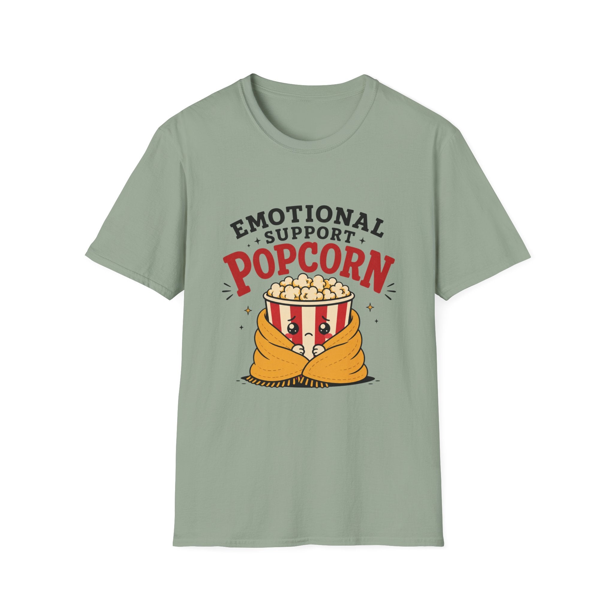 Emotional Support Popcorn T-Shirt