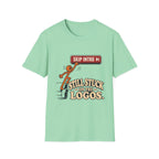 Skip Intro Stuck On Logos T-Shirt