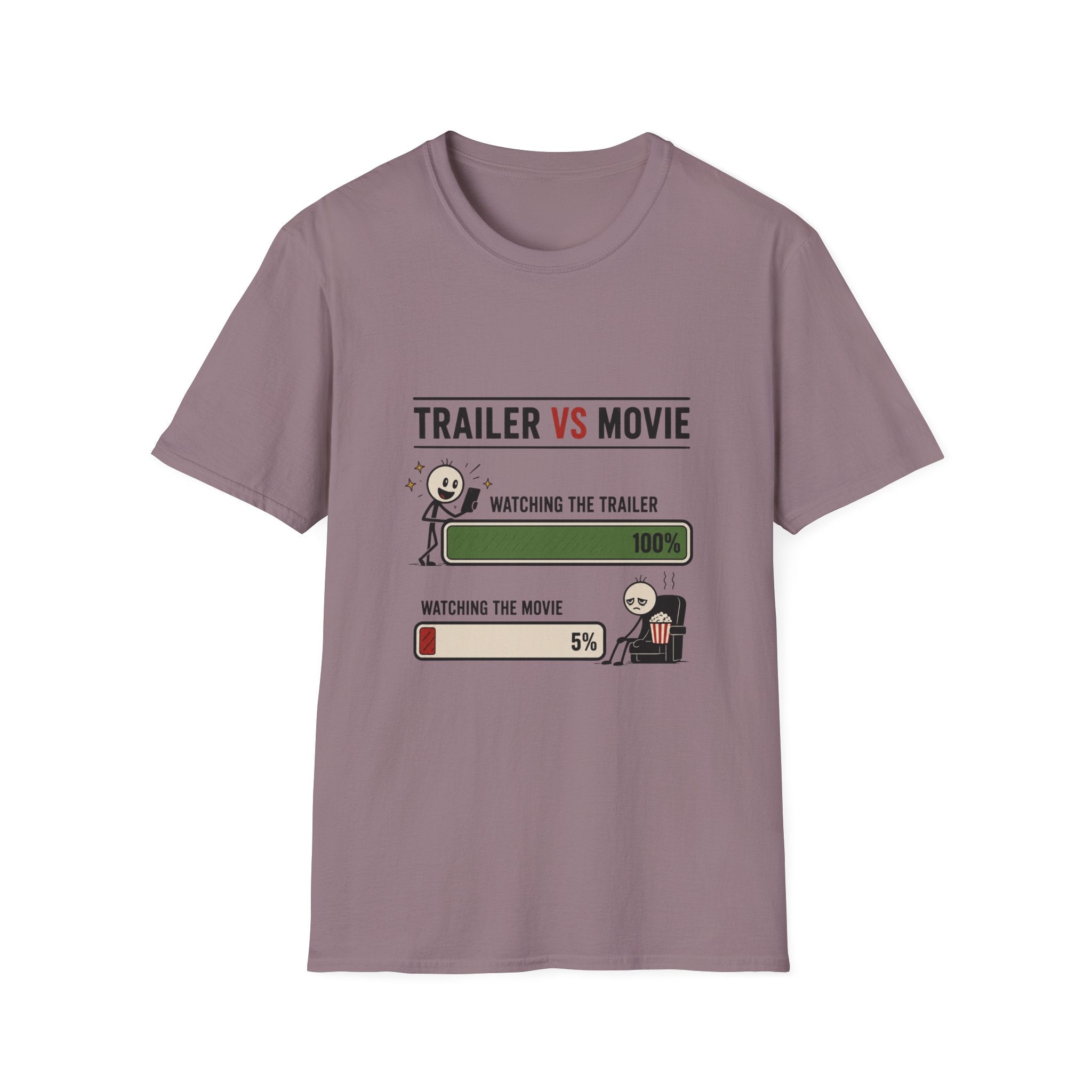 Trailer Vs Movie T-Shirt