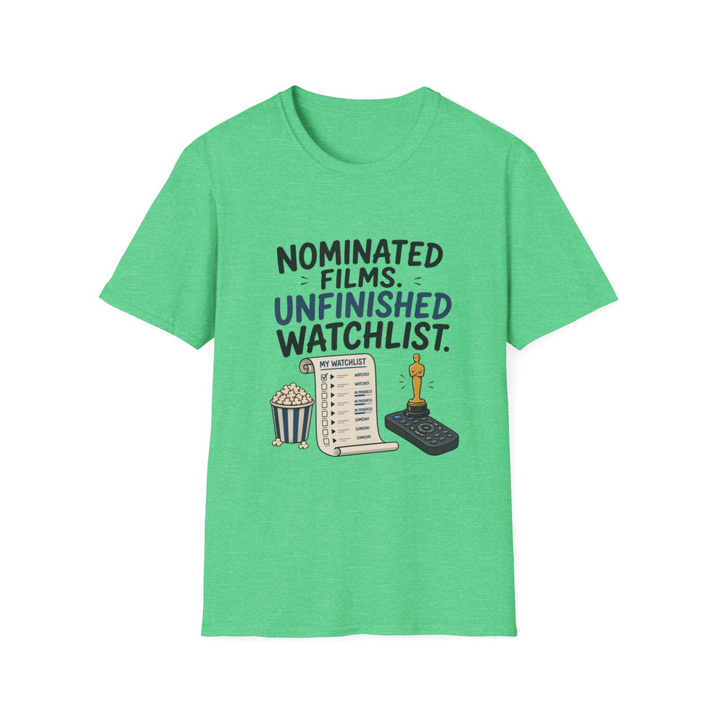 Nominated Films Unfinished Watchlist T-Shirt