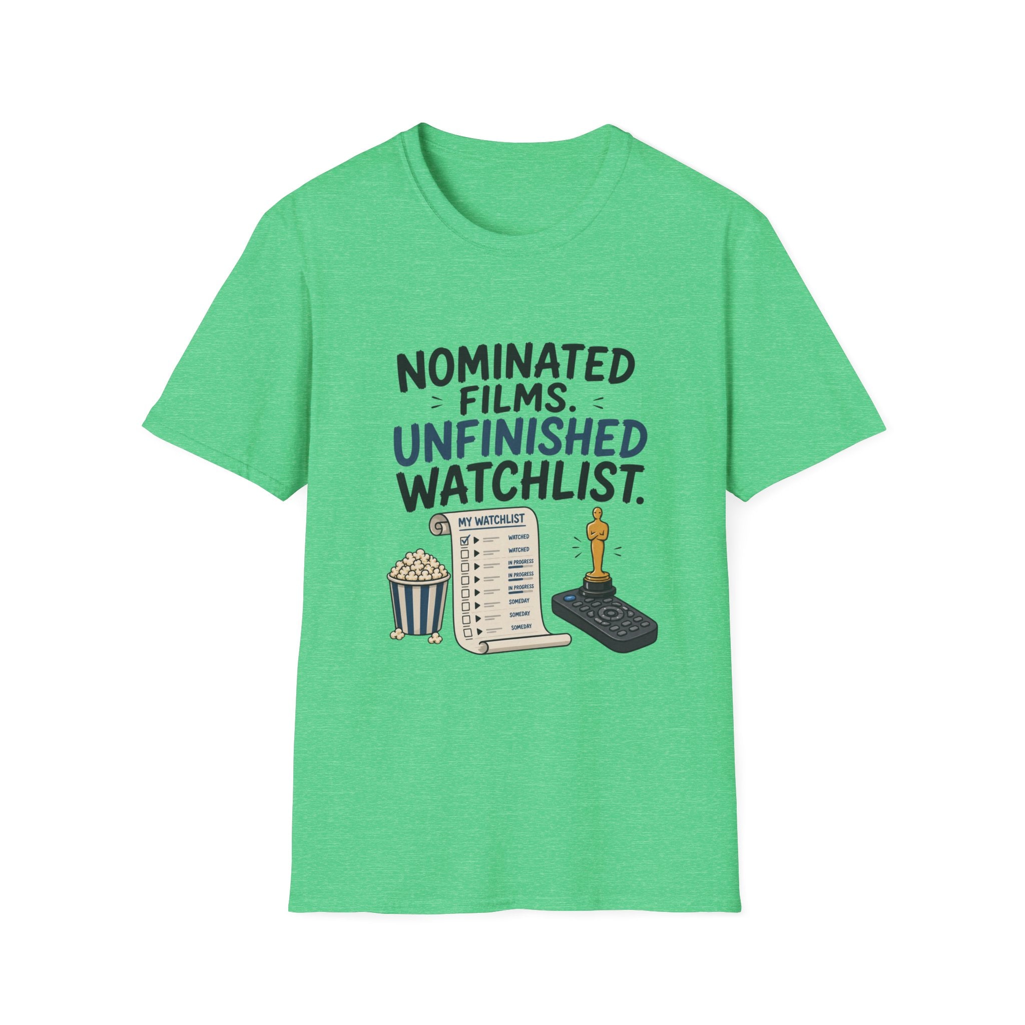 Nominated Films Unfinished Watchlist T-Shirt