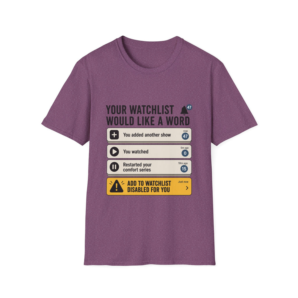 Add To Watchlist Disabled T-Shirt