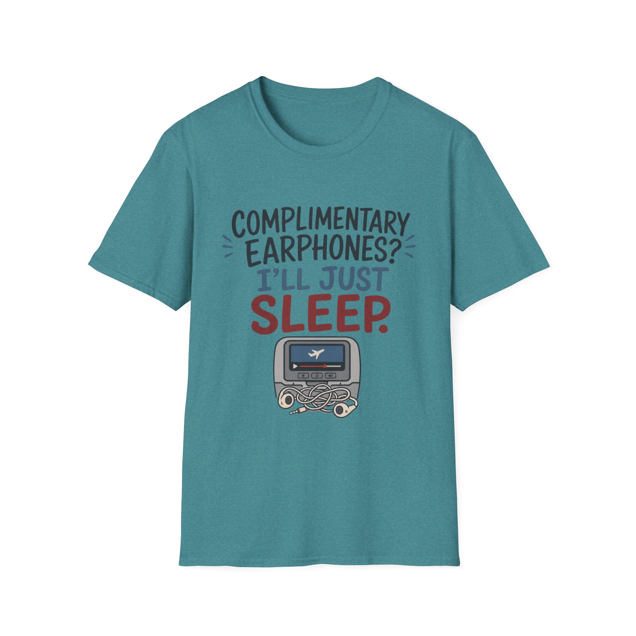 Complimentary Earphones I'll Sleep T-Shirt