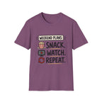 Weekend Plans Snack Watch Repeat T-Shirt