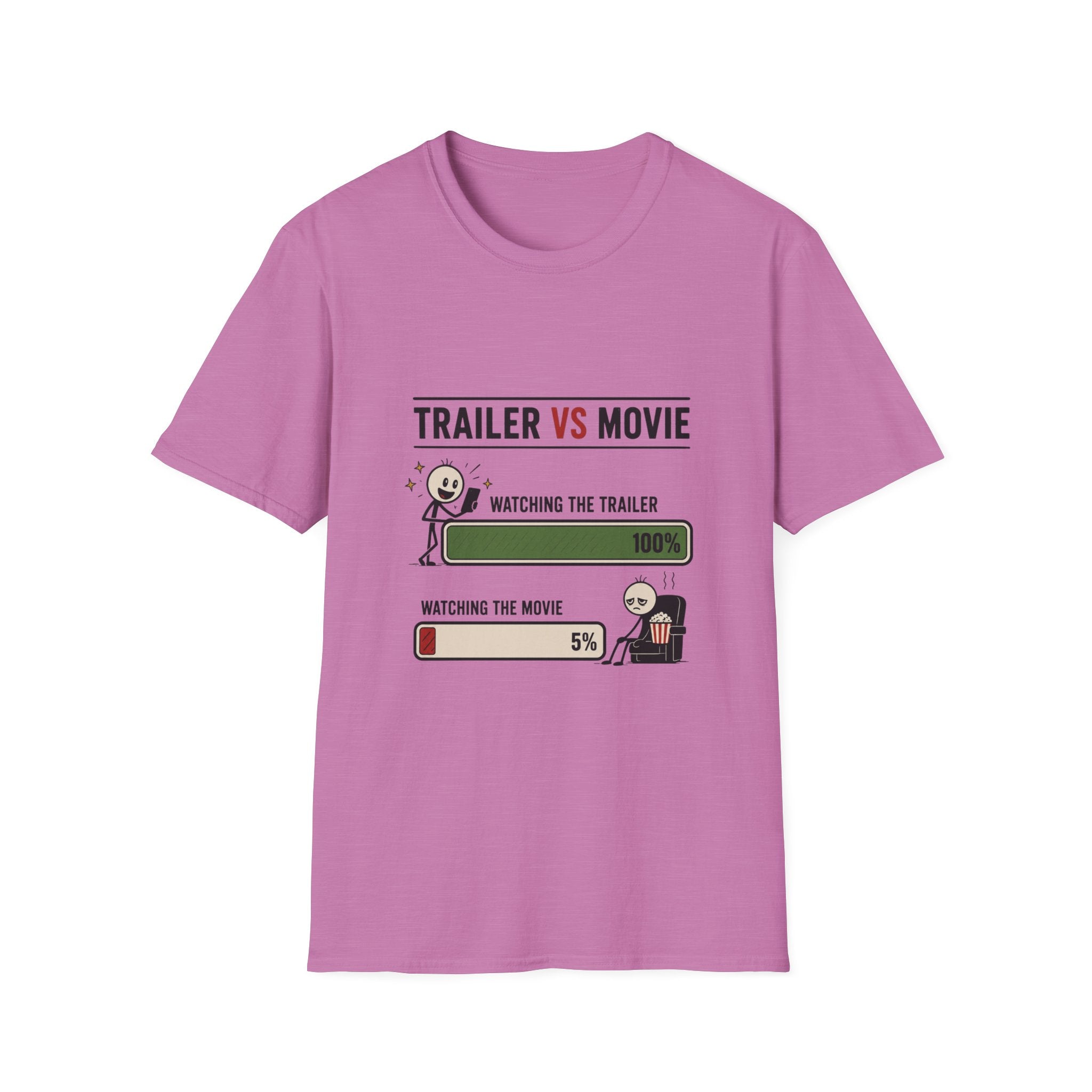 Trailer Vs Movie T-Shirt