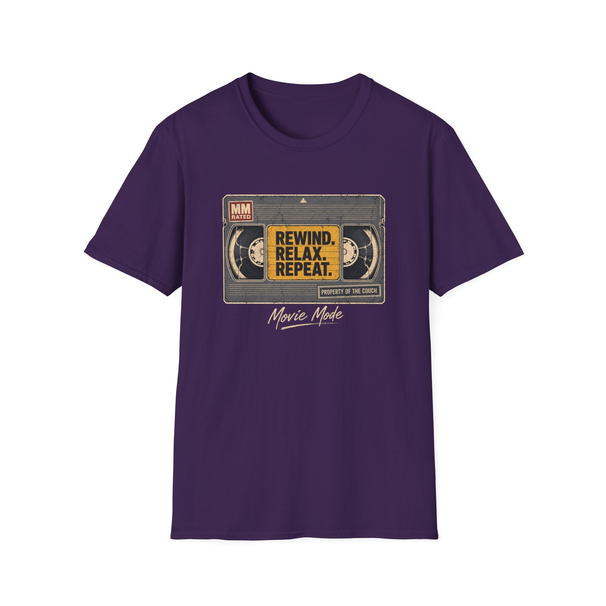 Rewind Relax Repeat Movie Mode T-Shirt