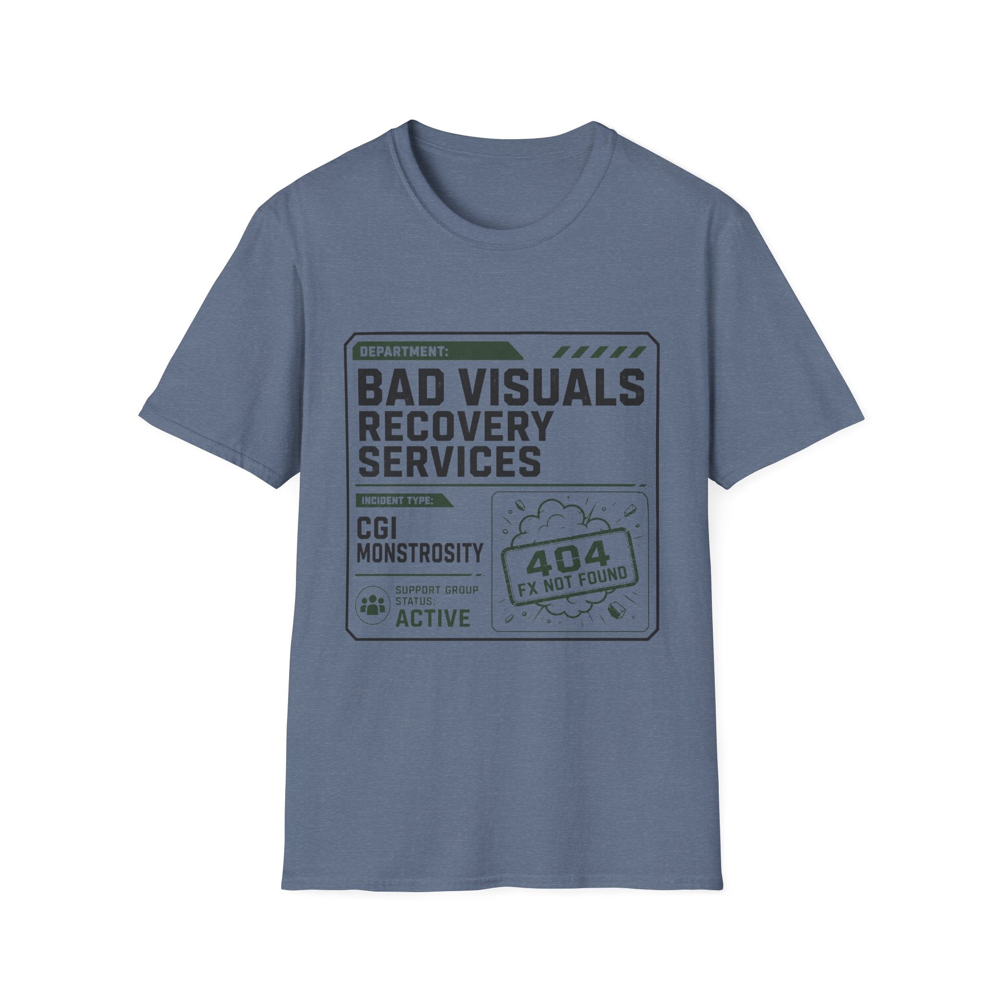Bad Visuals Recovery Services T-Shirt