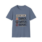 Weekend Plans Snack Watch Repeat T-Shirt