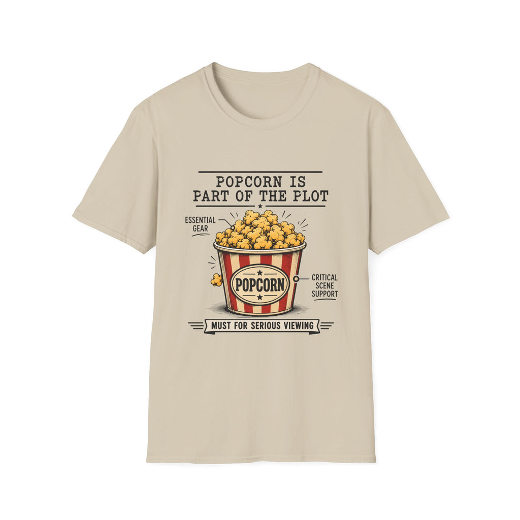 Popcorn Is Part Of Plot T-Shirt