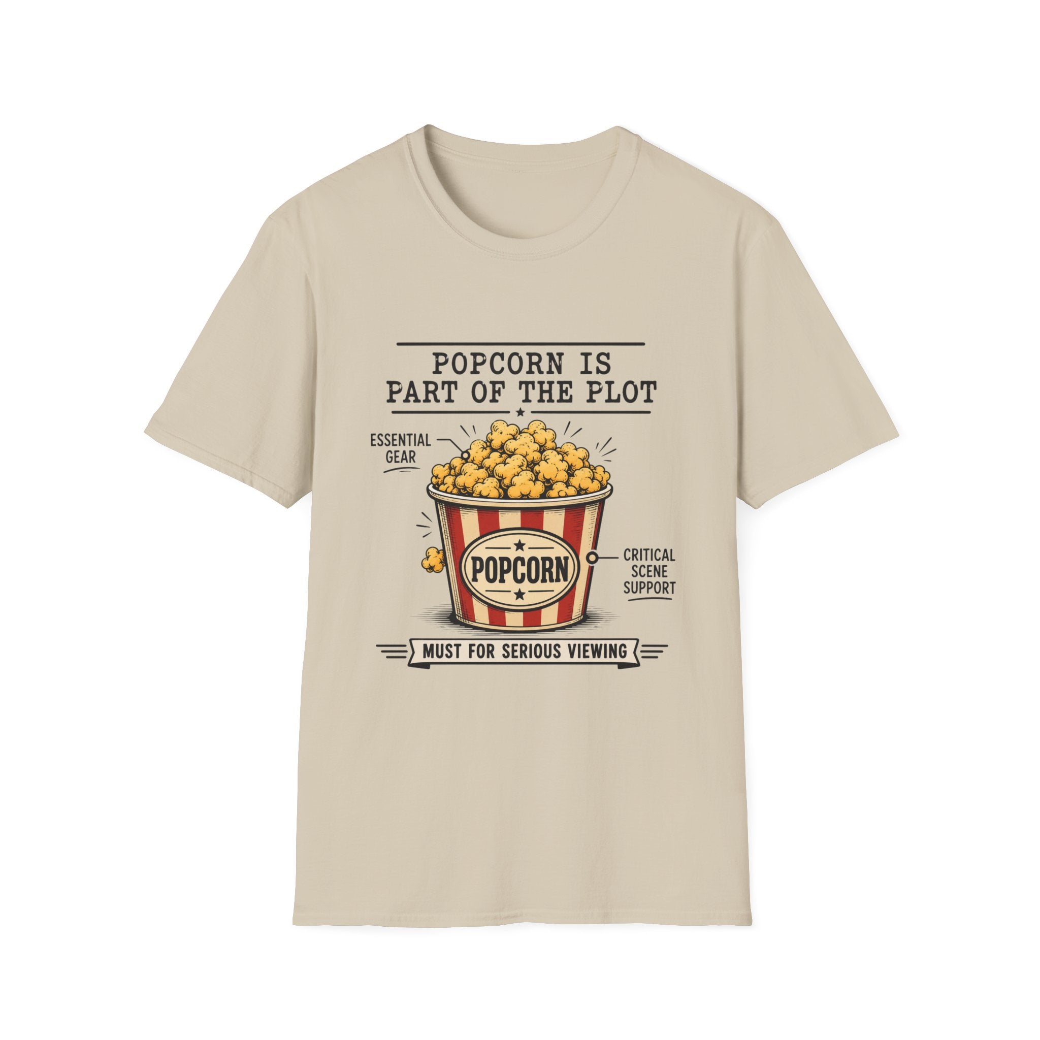 Popcorn Is Part Of Plot T-Shirt