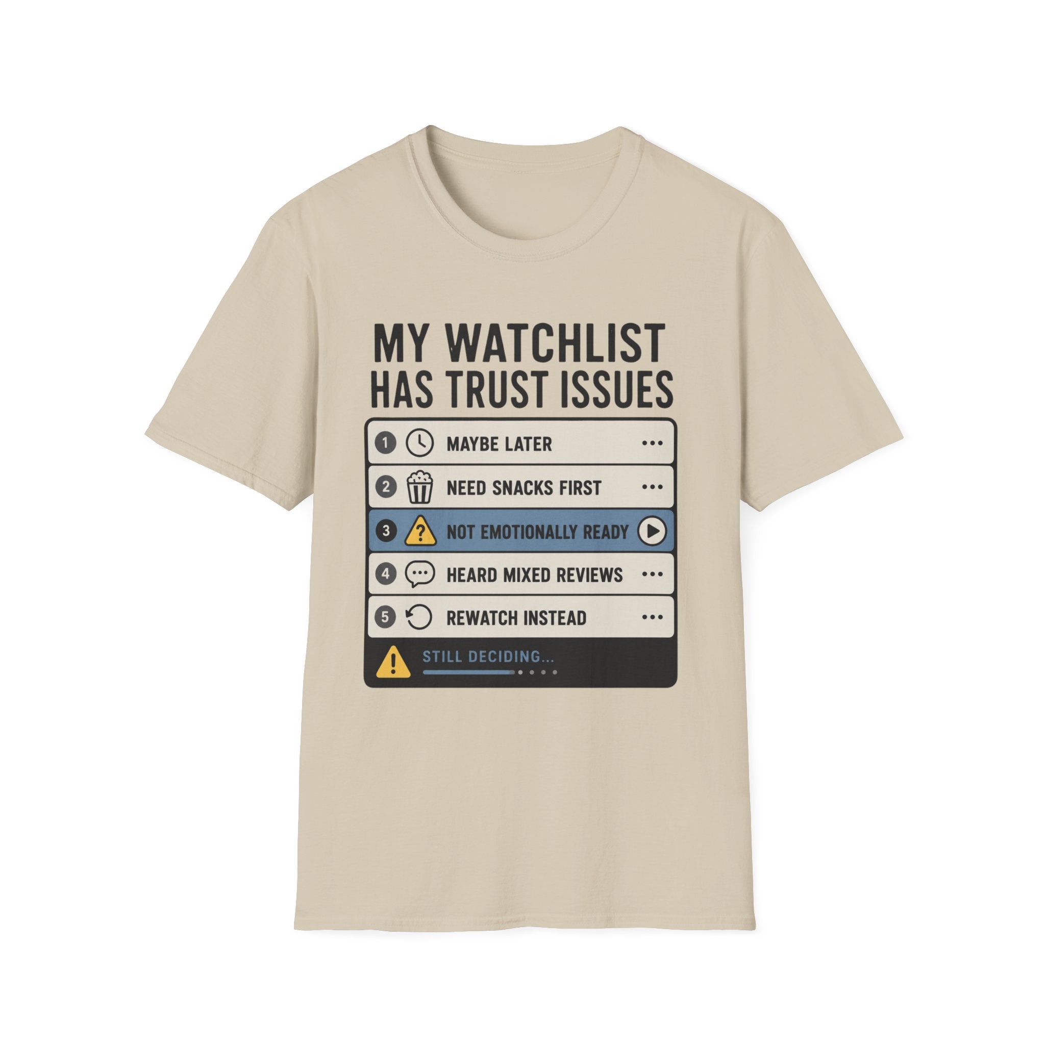 Watchlist Trust Issues T-Shirt