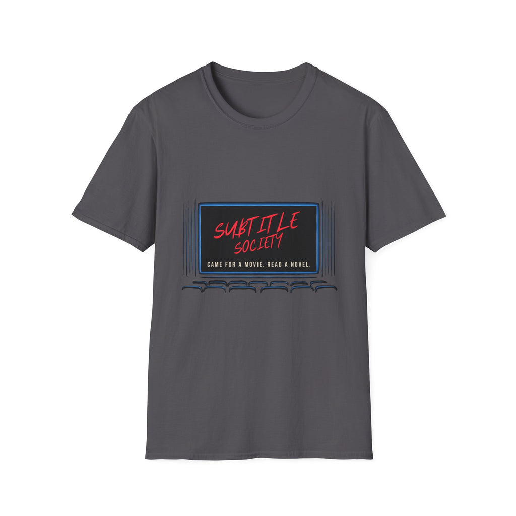 Subtitle Society Read A Novel T-Shirt