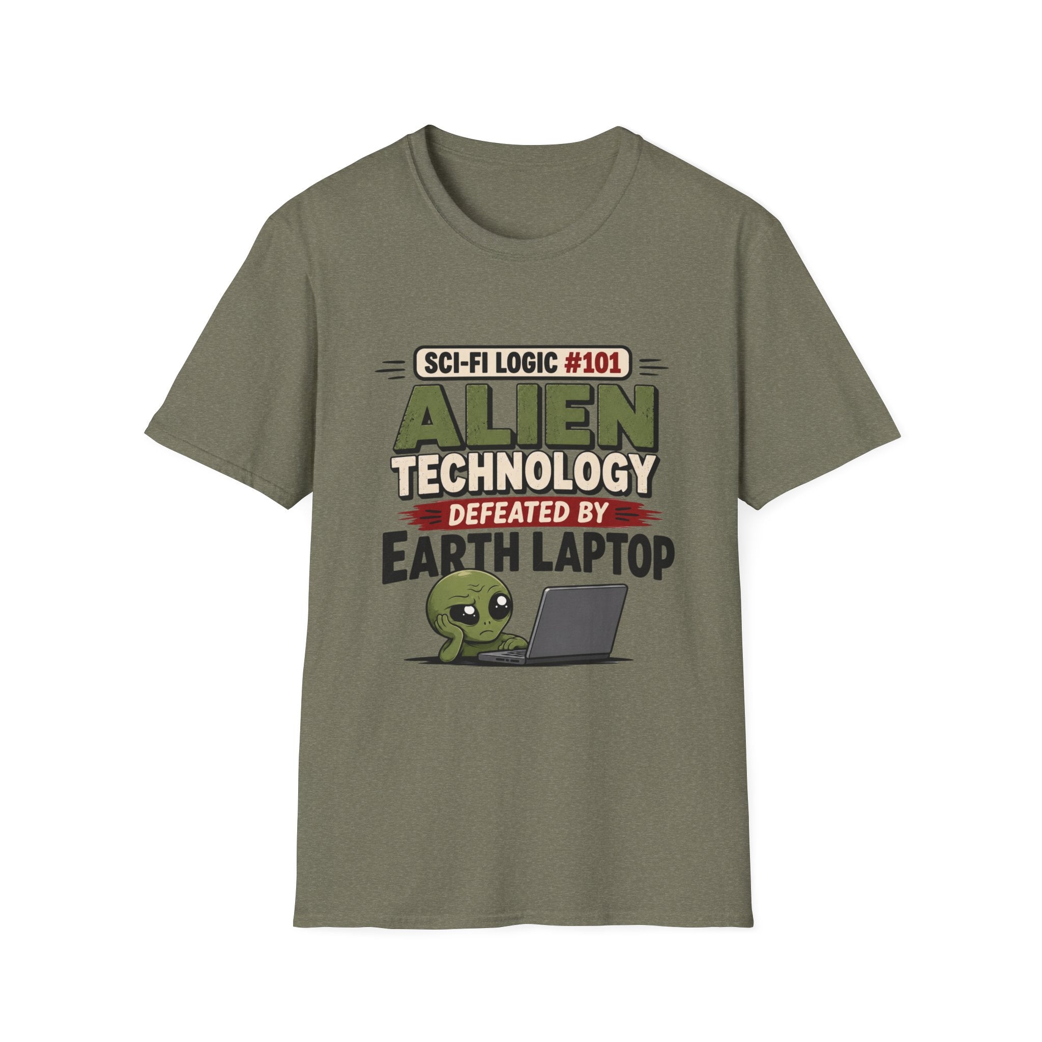 Alien Technology Defeated T-Shirt