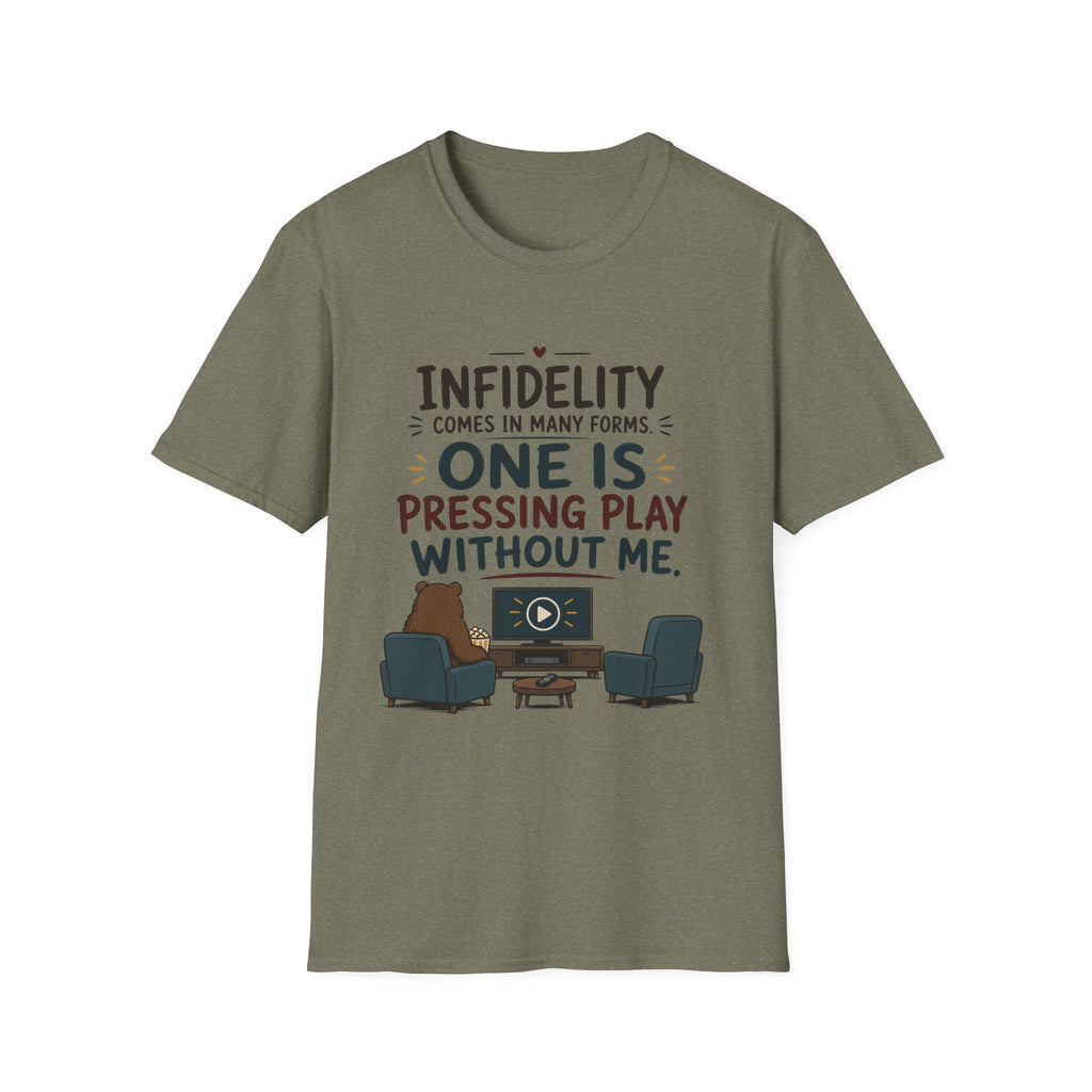 Pressing Play Without Me T-Shirt