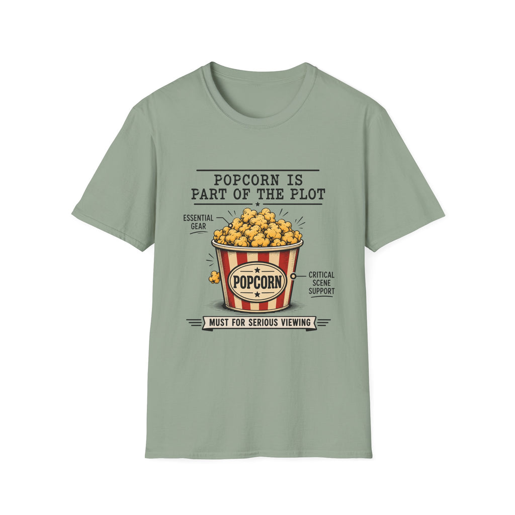 Popcorn Is Part Of Plot T-Shirt