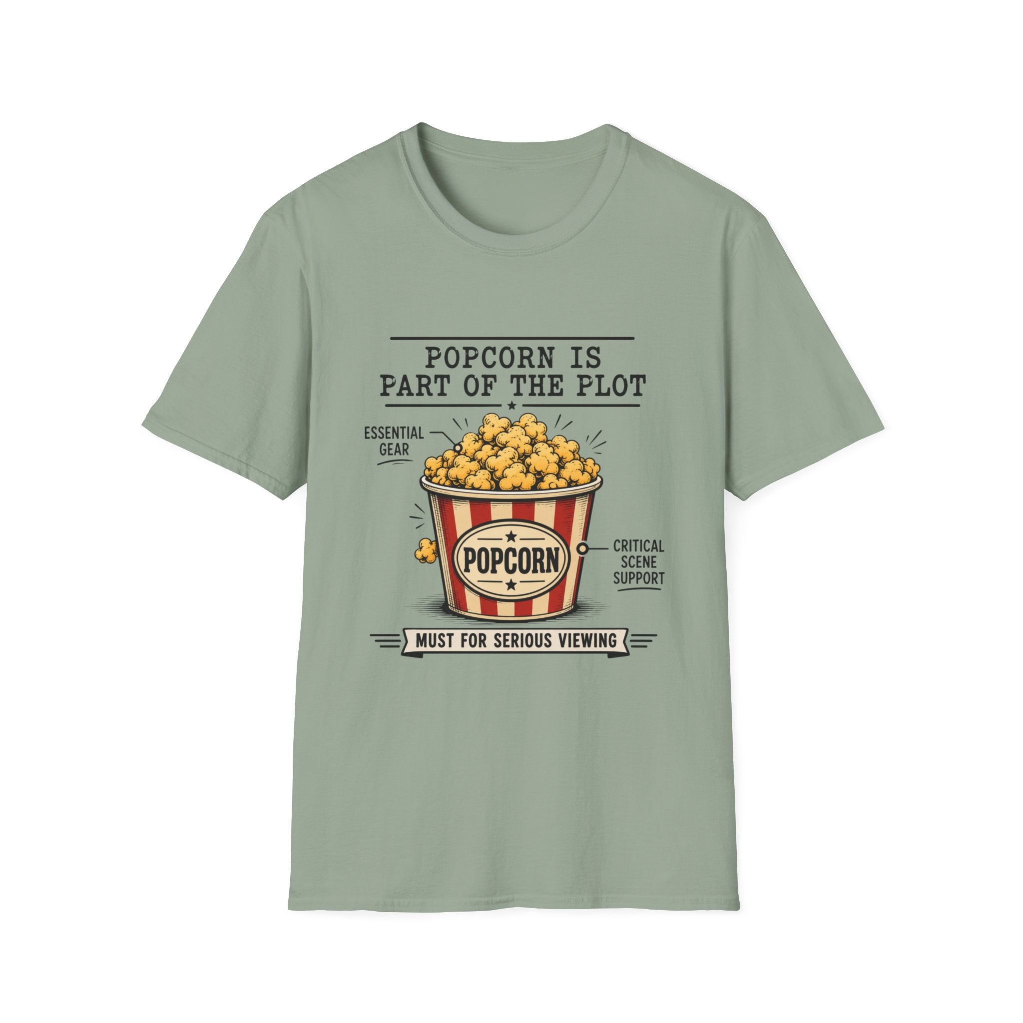 Popcorn Is Part Of Plot T-Shirt